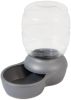 Petmate Replendish Pet Feeder with Microban Pearl Silver Gray