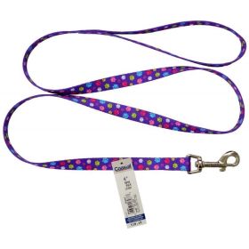 Pet Attire Styles Nylon Dog Leash - Special Paw - 4' Long x 5/8" Wide