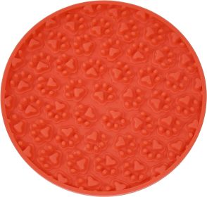 Licking Mat For Dogs and Cats - Red