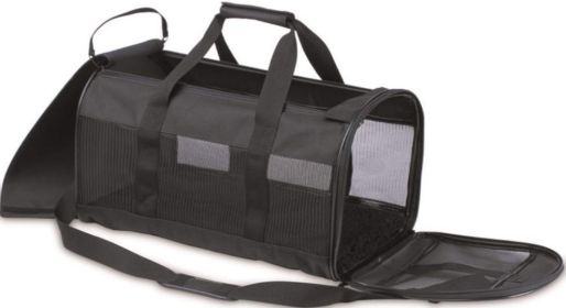 Petmate Soft Sided Kennel Cab Pet Carrier Black (Size: Medium - 2 count)