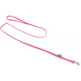 Coastal Pet Single Nylon Lead Neon Pink (Size: 4 feet x 3/8"W)