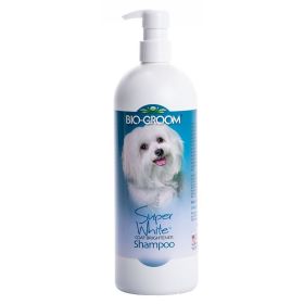 Bio Groom Super White Coat Brightener Shampoo (Size: 32 oz)