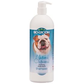 Bio Groom Natural Oatmeal Soothing Anti-Itch Shampoo (Size: 32 oz)