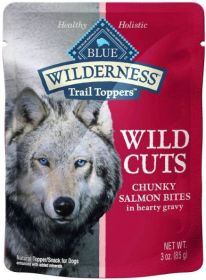 Blue Buffalo Wilderness Trail Toppers Wild Cuts Salmon in Gravy (Size: 9 oz (3 x 3 oz))