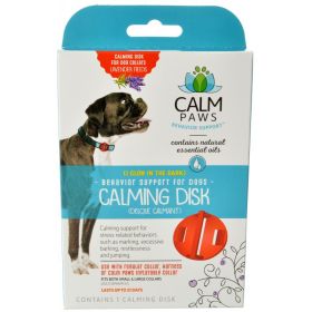 Calm Paws Calming Disk for Dog Collars (Size: 3 count)