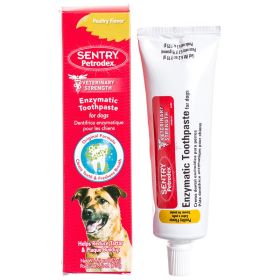 Sentry Petrodex Enzymatic Toothpaste for Dogs Poultry Flavor (Size: 6.2 oz)