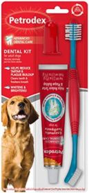 Sentry Petrodex Dental Kit for Adult Dogs (Size: 1 count)