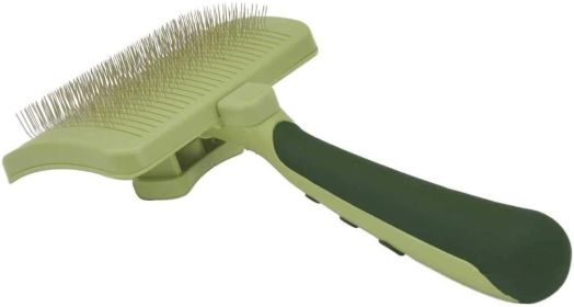 Safari Self Cleaning Slicker Brush for Dogs (Size: Medium - 1 count)