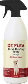 Miracle Care De Flea Pet and Bedding Spray (Size: 16.9 oz)