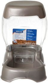 Petmate Cafe Pet Feeder Pearl Tan (Size: Small - 1 count)