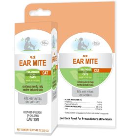 Four Paws Ear Mite Remedy For Cats (Size: 3.75 oz (5 x 0.75 oz))