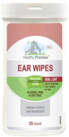 Four Paws Healthy Promise Dog And Cat Ear Wipes (Size: 150 count (6 x 25 ct))