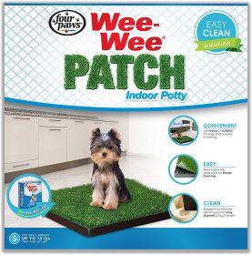 Four Paws Wee Wee Patch Indoor Potty (Size: Small - 2 count)