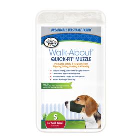 Four Paws Walk About Quick Fit Muzzle for Dogs (Size: Small - 1 count)