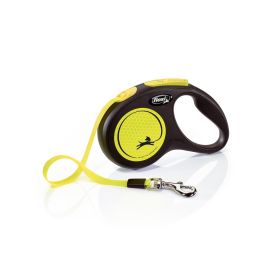 Flexi New Neon Retractable Tape Leash (Size: Small - 1 count)