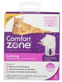 Comfort Zone Calming Diffuser Kit for Cats and Kittens (Size: 1 count)