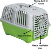 MidWest Spree Plastic Door Travel Carrier Green Pet Kennel