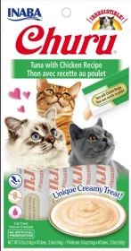 Inaba Churu Tuna with Chicken Recipe Creamy Cat Treat (Size: 24 count (6 x 4 ct))