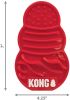 KONG Licks Dog Toy Treat Dispenser Sticks to Any Non-Porous Surface