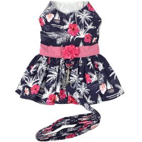 Moonlight Sails Dog Dress with Matching Leash (Color: , Size: X-Small)