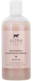 Nilodor Ultra Collection Odor Control and Deshedding Shampoo Sugarcane Island Scent (Size: 16 oz)