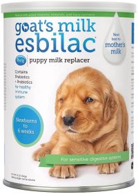 PetAg Goats Milk Esbilac Puppy Milk Replacer for Puppies with Sensitive Digestive Systems (Size: 12 oz)