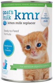 PetAg Goat's Milk KMR Liquid Kitten Milk Replacer (Size: 33 oz (3 x 11 oz))