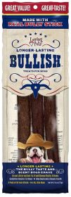 Loving Pets Long Lasting Bullish Sticks for Dogs 10 Inch Long (Size: 27 count (9 x 3 ct))