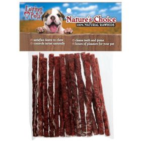 Loving Pets Natures Choice BBQ Munchy Sticks (Size: 15 count)