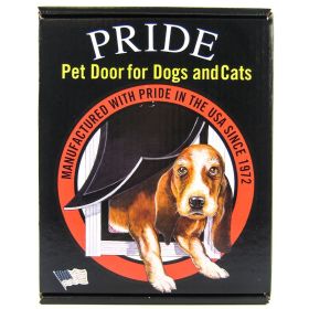 Pride Pet Doors Deluxe Pet Door (Size: Large - 1 count)