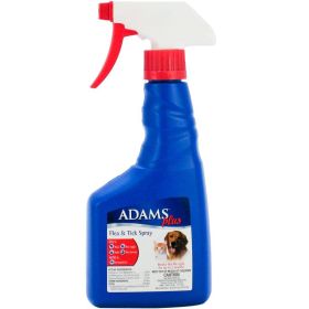 Adams Plus Flea and Tick Spray (Size: 16 oz)