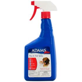 Adams Plus Flea and Tick Spray (Size: 32 oz)