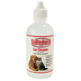 Sulfodene Ear Cleaner Antiseptic for Dogs and Cats (Size: 4 oz)