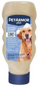 PetArmor Plus Oatmeal Shampoo for Dogs 7-Day Protection (Size: 18 oz)