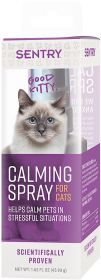 Sentry Calming Spray for Cats Helps Calm Pets in Stressful Situations (Size: 1.62 oz)