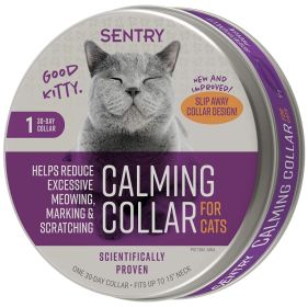 Sentry Calming Collar for Cats (Size: 1 count)