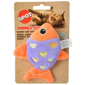 Spot Shimmer Glimmer Fish Catnip Toy (Size: 1 count)