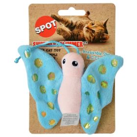 Spot Shimmer Glimmer Butterfly Catnip Toy (Size: 1 count)