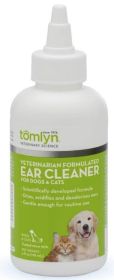 Tomlyn Veterinarian Formulated Ear Cleaner for Dogs and Cats (Size: 4 oz)