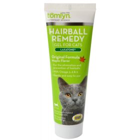 Tomlyn Laxatone Hairball Remedy Gel for Cats Maple Flavor (Size: 2.5 oz)