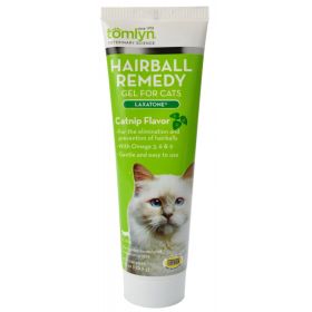 Tomlyn Laxatone Hairball Remedy Gel for Cats Catnip Flavor (Size: 4.25 oz)