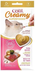 Catit Creamy Superfood Lickable Tuna, Coconut and Wakame Cat Treat (Size: 2.5 oz)